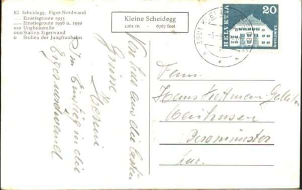 Kleine Scheidegg Interlaken Kleine_Scheidegg Eiger Nordwand – Bild 2
