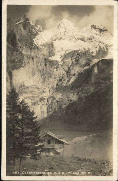 Oeschinensee Blümlisalp