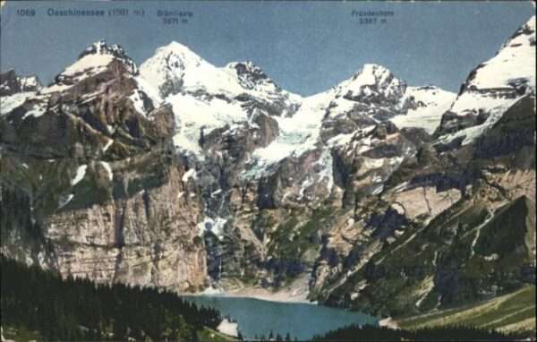 Oeschinensee Blümlisalp Fründenhorn x