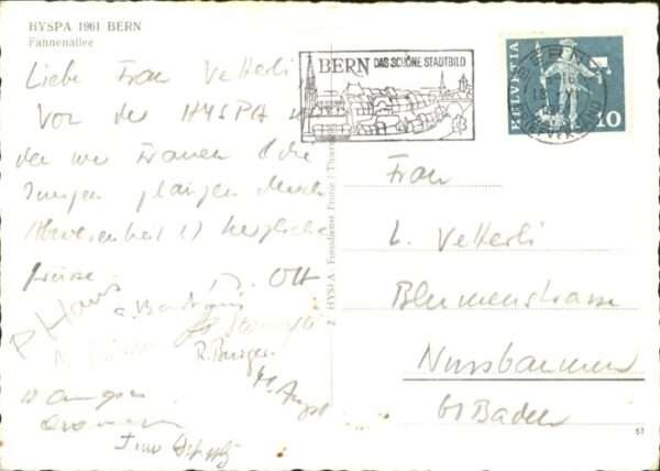 Bern BE Bern Hyspa Fahnenallee – Bild 2