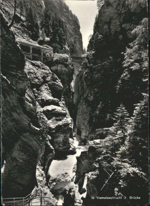 Viamala Schlucht Brücke