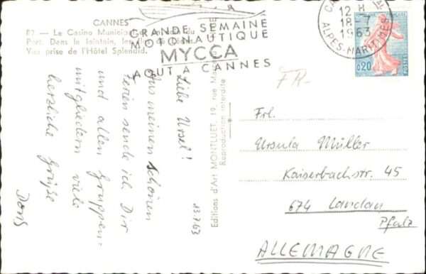 Cannes Alpes-Maritimes Cannes Port Casino Municipal – Bild 2