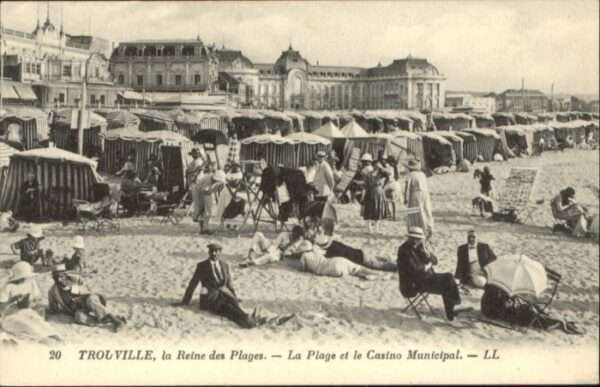Trouville Reine Plage Casino Municipal