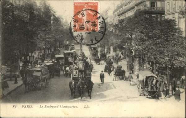 Paris Boulevard Montmartre