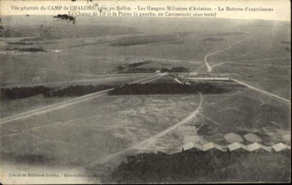 Chalons Camp Hangar Militaires Aviation