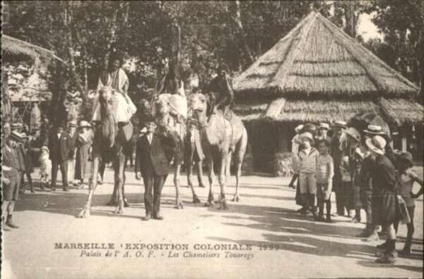 Marseille Bouches-du-Rhone Marseille Exposition Coloniale Palais A