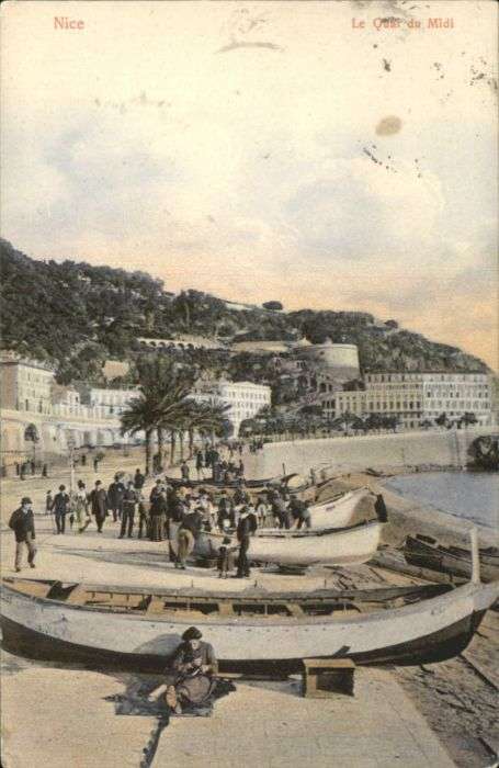 Nice Alpes Maritimes Nice Quai Midi