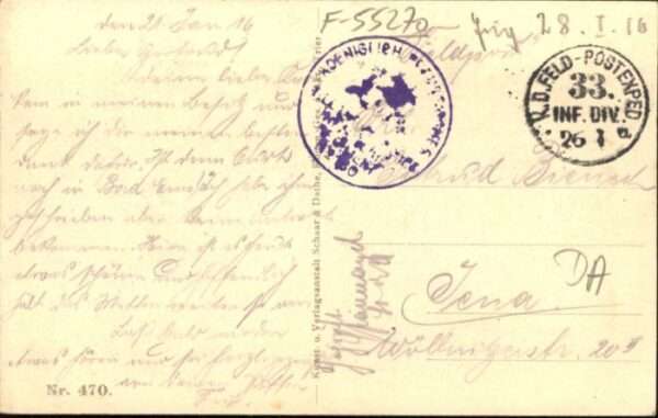 Vauquois Glocke Soldat Gedicht – Bild 2