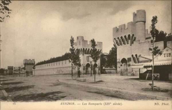 Avignon Vaucluse Avignon Remparts