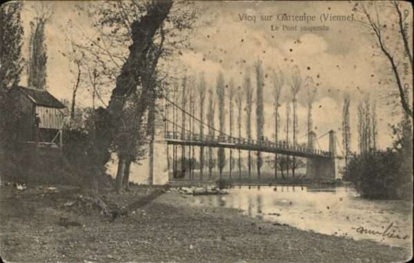 Vicq Gartempe Vienne Pont