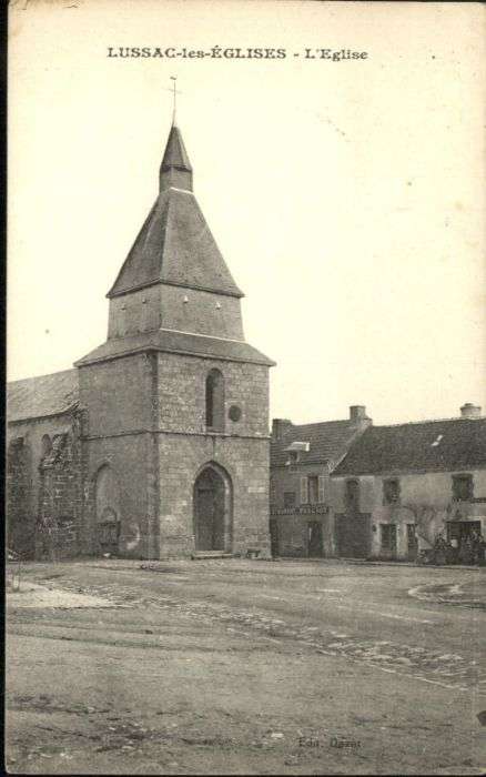 Lussac-les-Eglises Eglise