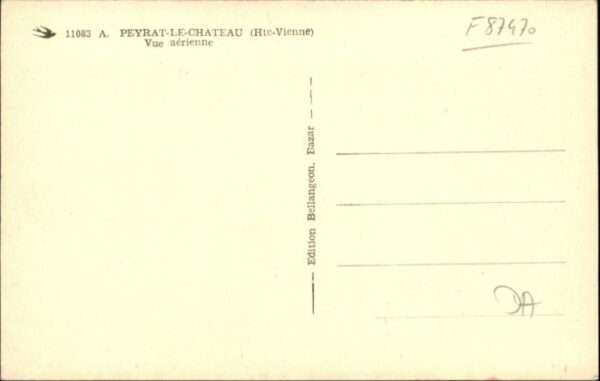Peyrat-le-Chateau Fliegeraufnahme – Bild 2
