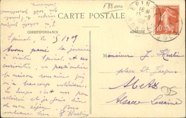 Epinal Vosges Epinal Maison Romaine Bibliotheque – Bild 2