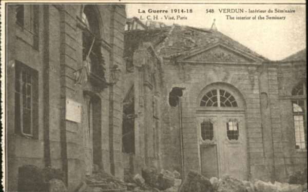 Verdun Meuse Verdun Seminary Guerre Zerstörung