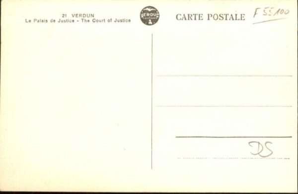 Verdun Meuse Verdun Palais Justice Justizpalast – Bild 2