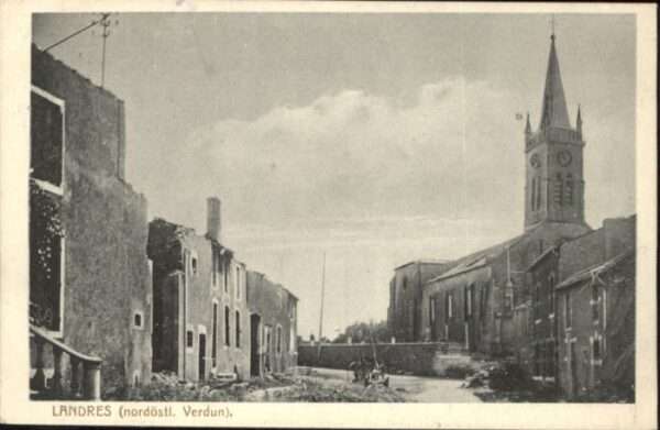 Landres Verdun Zerstörung