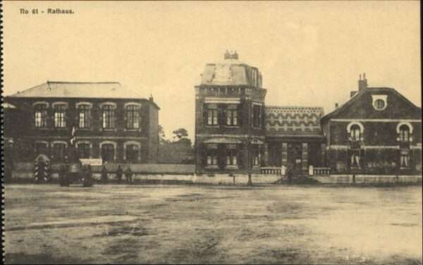 Gland [handschriftlich] Rathaus Aisne