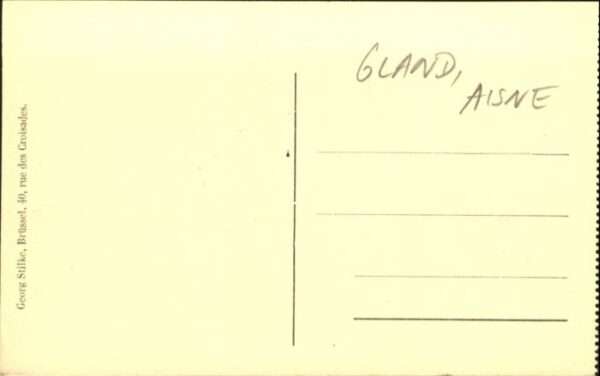 Gland [handschriftlich] Rathaus Aisne – Bild 2