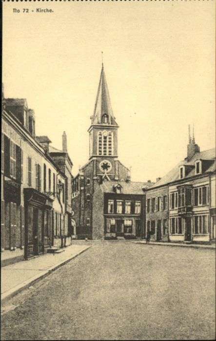 Gland [handschriftlich] Kirche Aisne