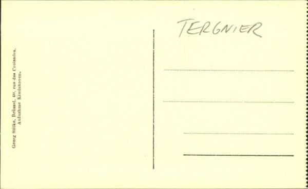 Tergnier [handschriftlich] Laoner Tor – Bild 2