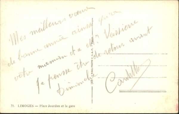 Limoges Place Jourdan Gare Bahnhof – Bild 2