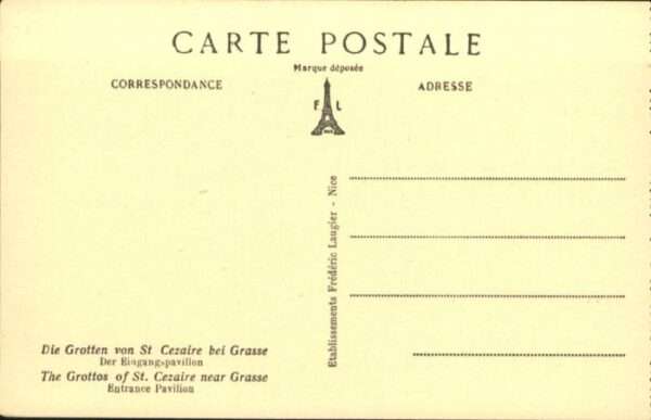 Hoehlen Caves Grottes Grotte_Saint-Cezaire Eingangspavillon G – Bild 2