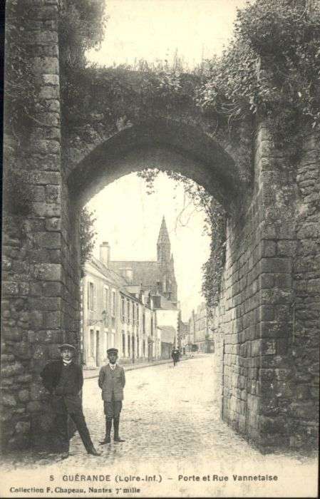 Guerande Porte Rue Vannetaise