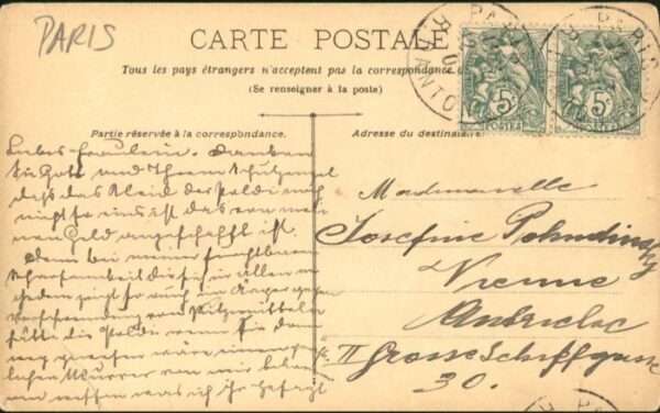 Paris [handschriftlich] Pantheon – Bild 2