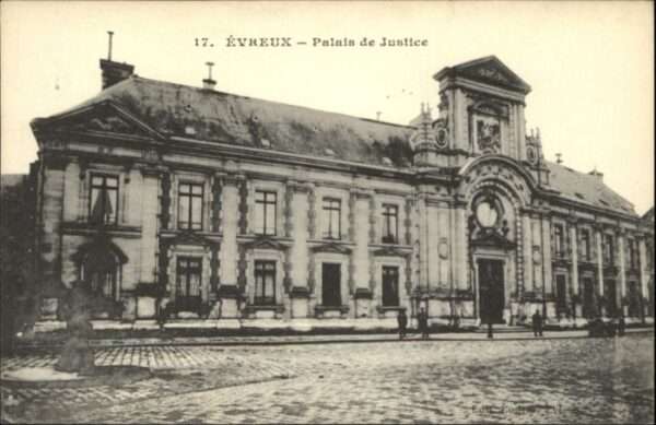 Evreux Palais Justice Justizpalast