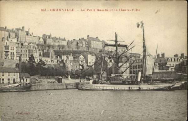 Granville Manche Petit Bassin Dampfer