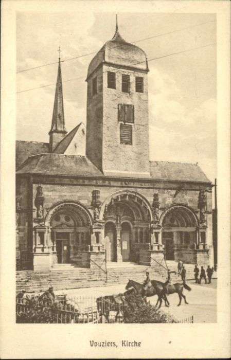 Vouziers Kirche Pferd