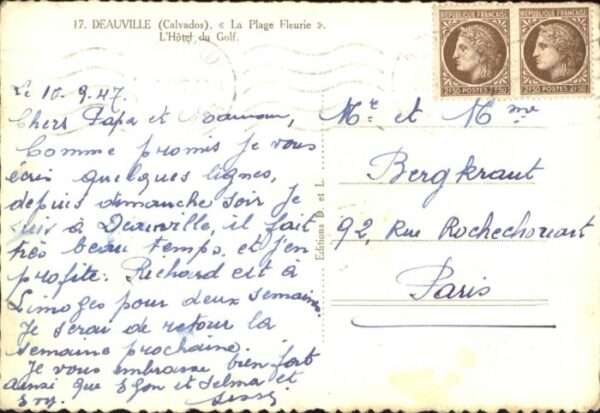 Deauville-sur-Mer Deauville Plage Fleurie Hotel Golf – Bild 2