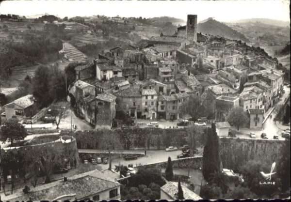 Saint-Paul-de-Vence Fliegeraufnahme