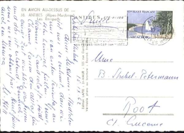 Antibes Alpes Maritimes Antibes Fliegeraufnahme Remparts – Bild 2