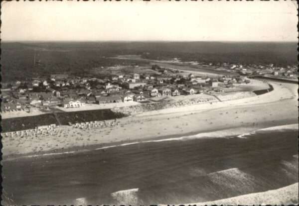 Mimizan Plage Landes Fliegeraufnahme