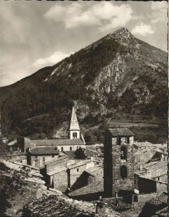 Castellane Egise Clocher