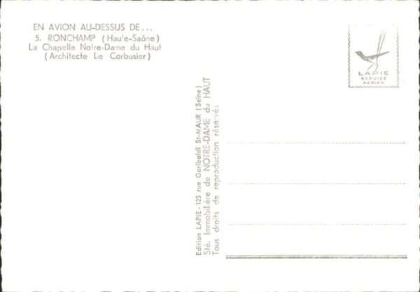 Ronchamp Chapelle Notre-Dame – Bild 2