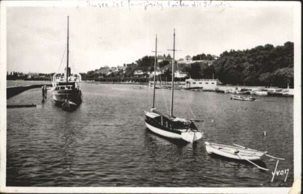 Thonon-les-Bains Hafen Schiff