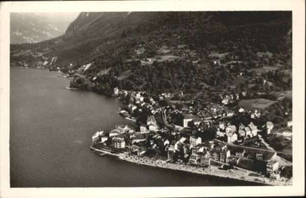 Saint-Gingolph Fliegeraufnahme