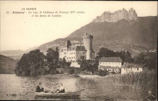 Annecy Haute-Savoie Annecy Schiff Schloss de Duingt
