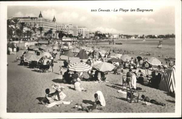 Cannes Alpes-Maritimes Cannes Strand