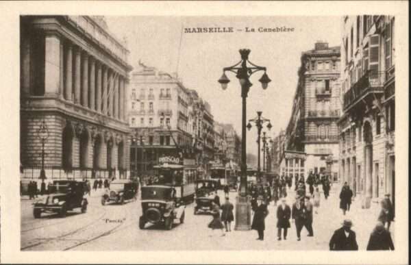 Marseille Bouches-du-Rhone Marseille Strassenbahn La Canebiere