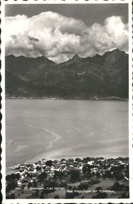Saint-Gingolph Lac Leman