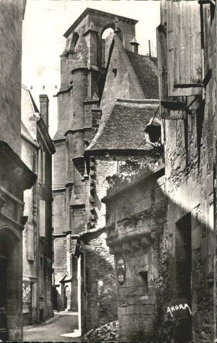 Sarlat-la-Caneda rue de ancien Hospital