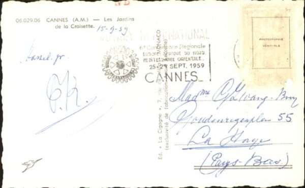 Cannes Alpes-Maritimes Cannes Jardin – Bild 2
