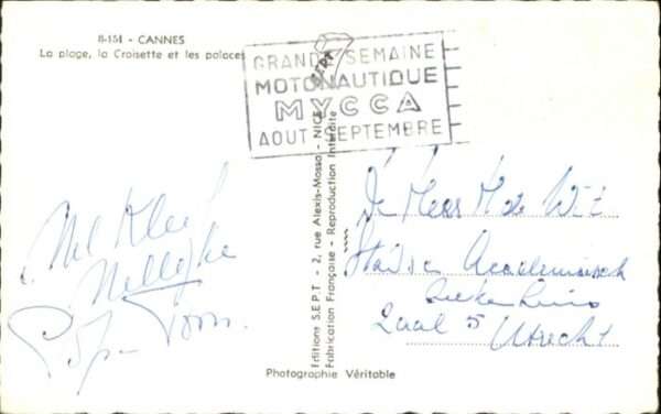 Cannes Alpes-Maritimes Cannes Schiff – Bild 2
