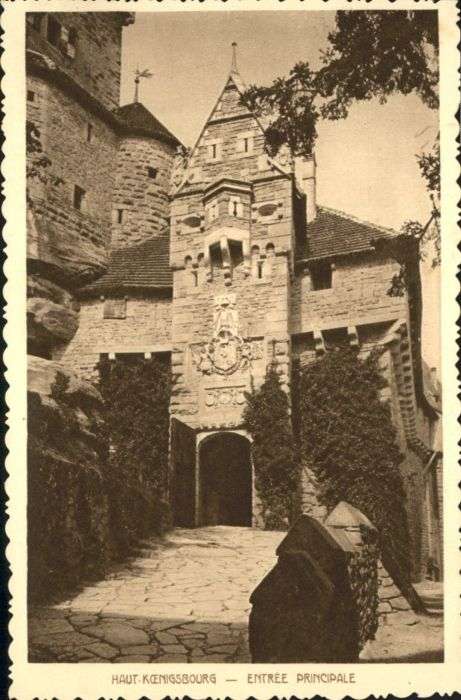 Haut-Koenigsbourg Hohkoenigsburg Haut-Koenigsbourg Burg
