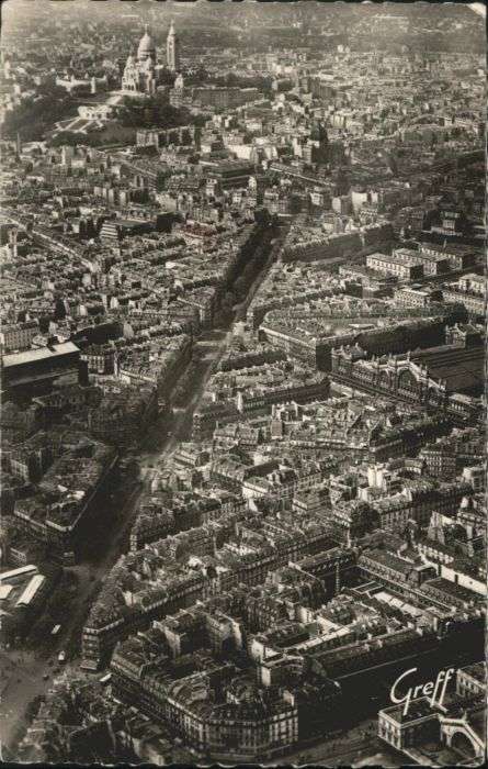 Paris Fliegeraufnahme