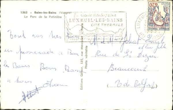 Bains-les-Bains See – Bild 2