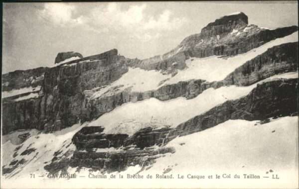 Gavarnie Chemin de la Breche de Roland